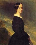 Franz Xaver Winterhalter Francoise Caroline Gonzague, Princesse de Joinville Spain oil painting artist